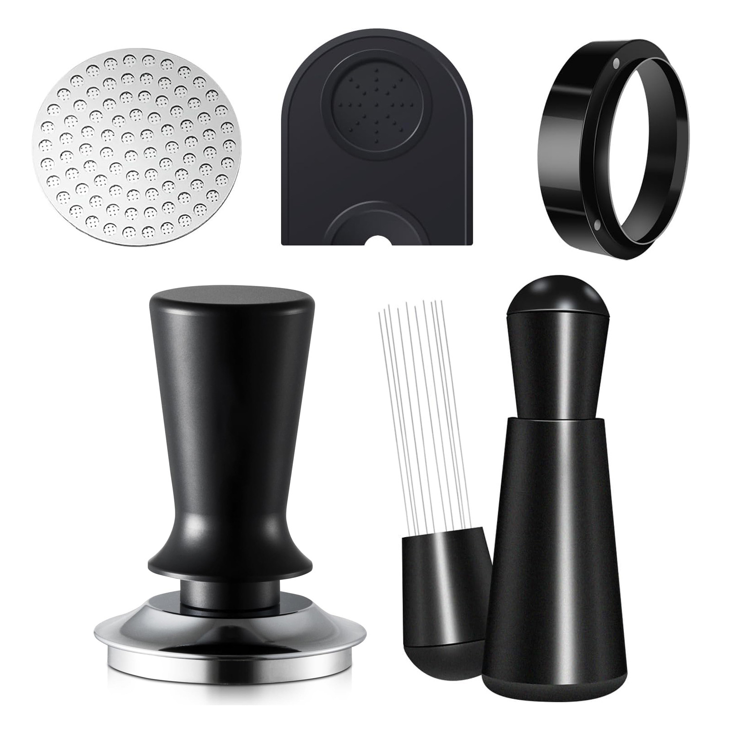 Espresso Tamper Set - Coffee Accessories Kit 51MM 53MM 58MM