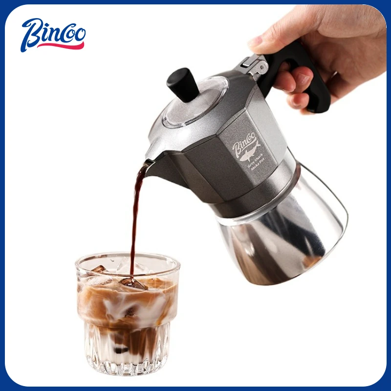 Coffee Equipment Tools - Bincoo 2 Cups Double Valve Moka