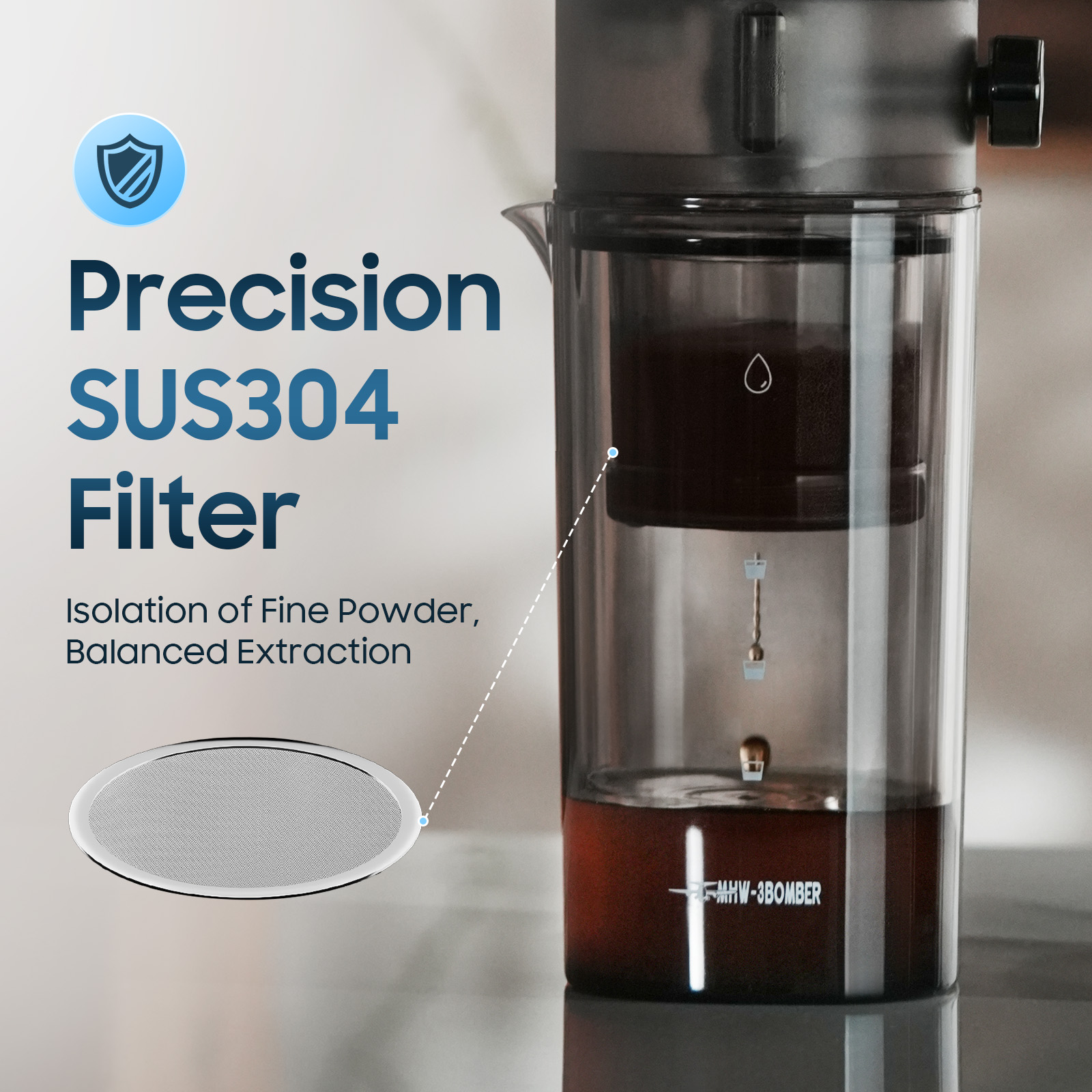 MHW-3BOMBER Iced Coffee Maker  - đánh giá và giá Coffee Extraction Equipment