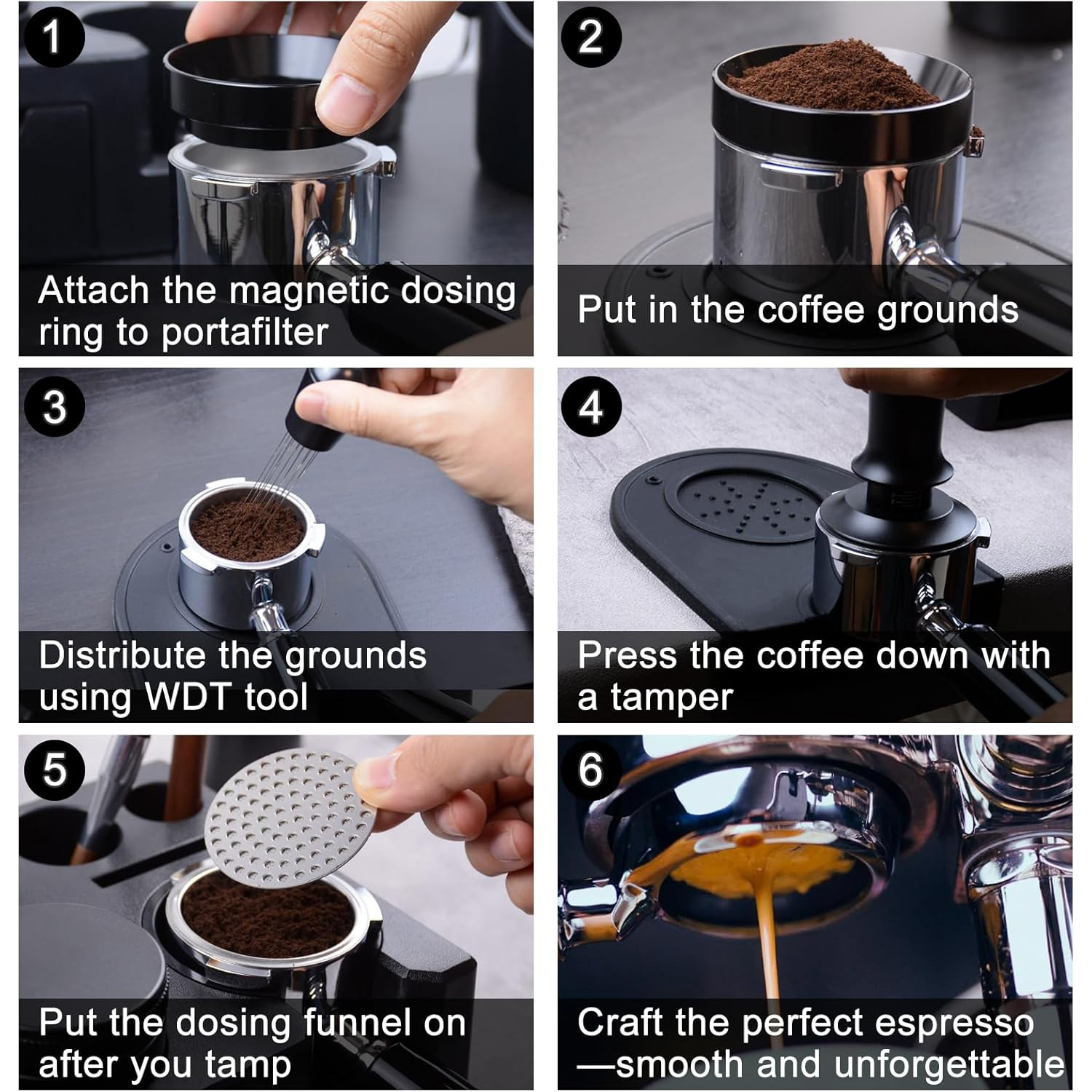 Coffee Accessories Kit 51MM 53 - đánh giá và giá Espresso Tamper Set