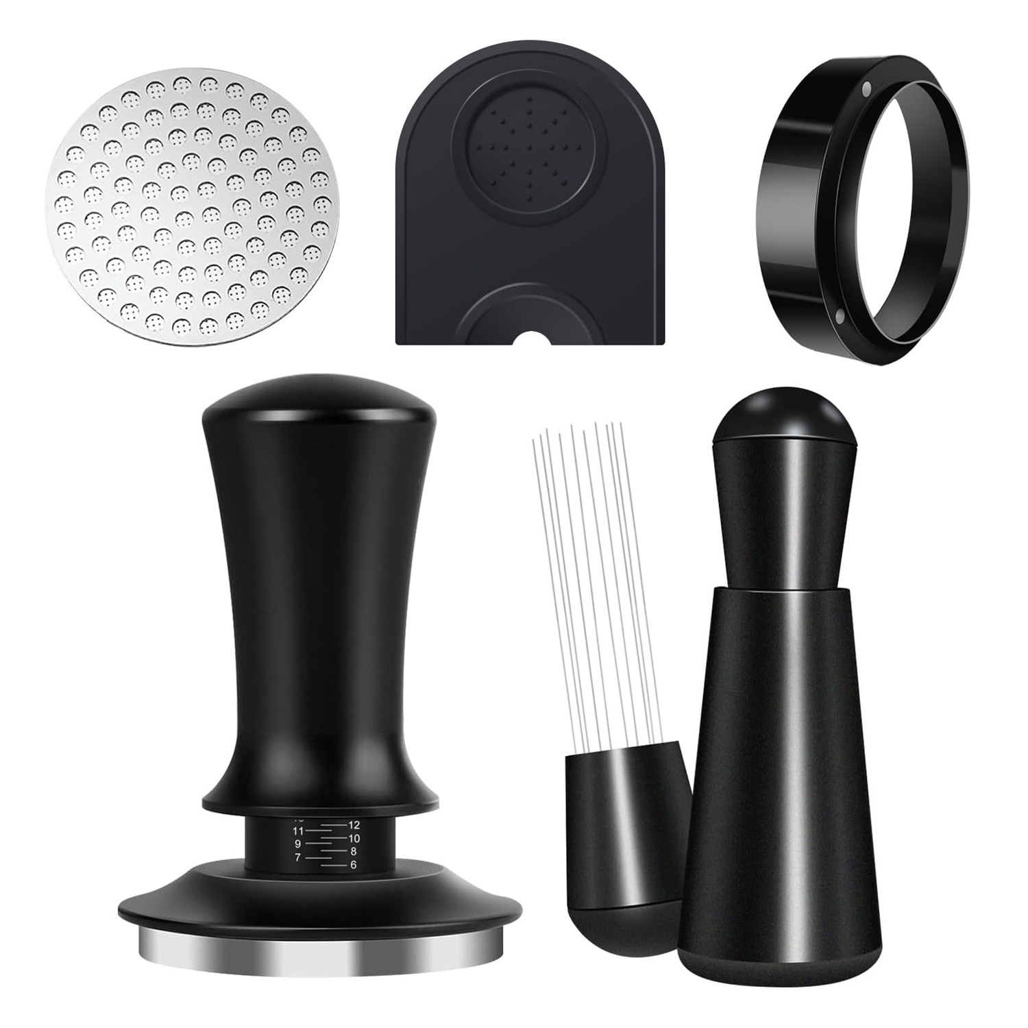 Coffee Accessories Kit 51MM 53 - đánh giá và giá Espresso Tamper Set