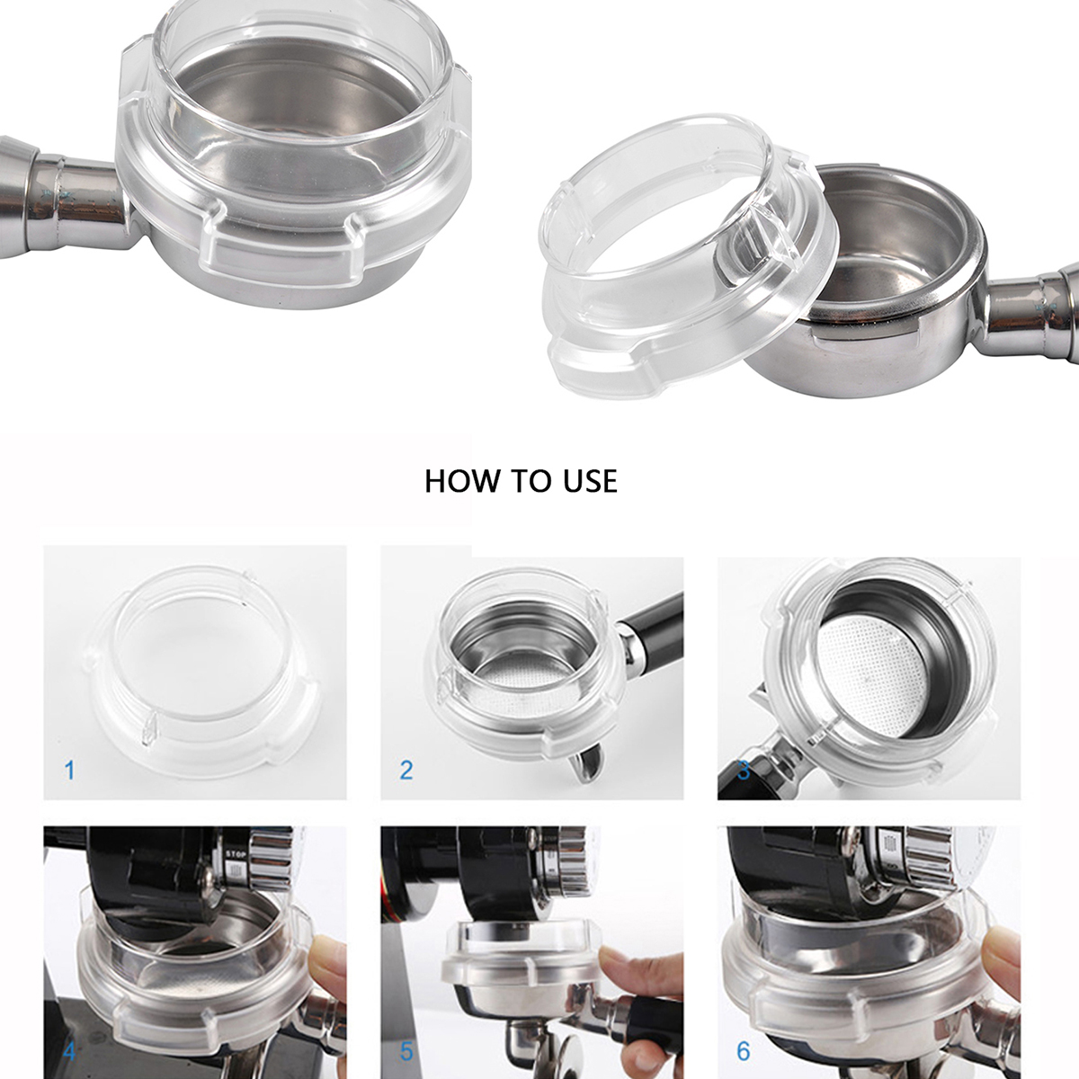 58mm Dosing Funnel for Espress - đánh giá và giá Coffee Extraction Equipment