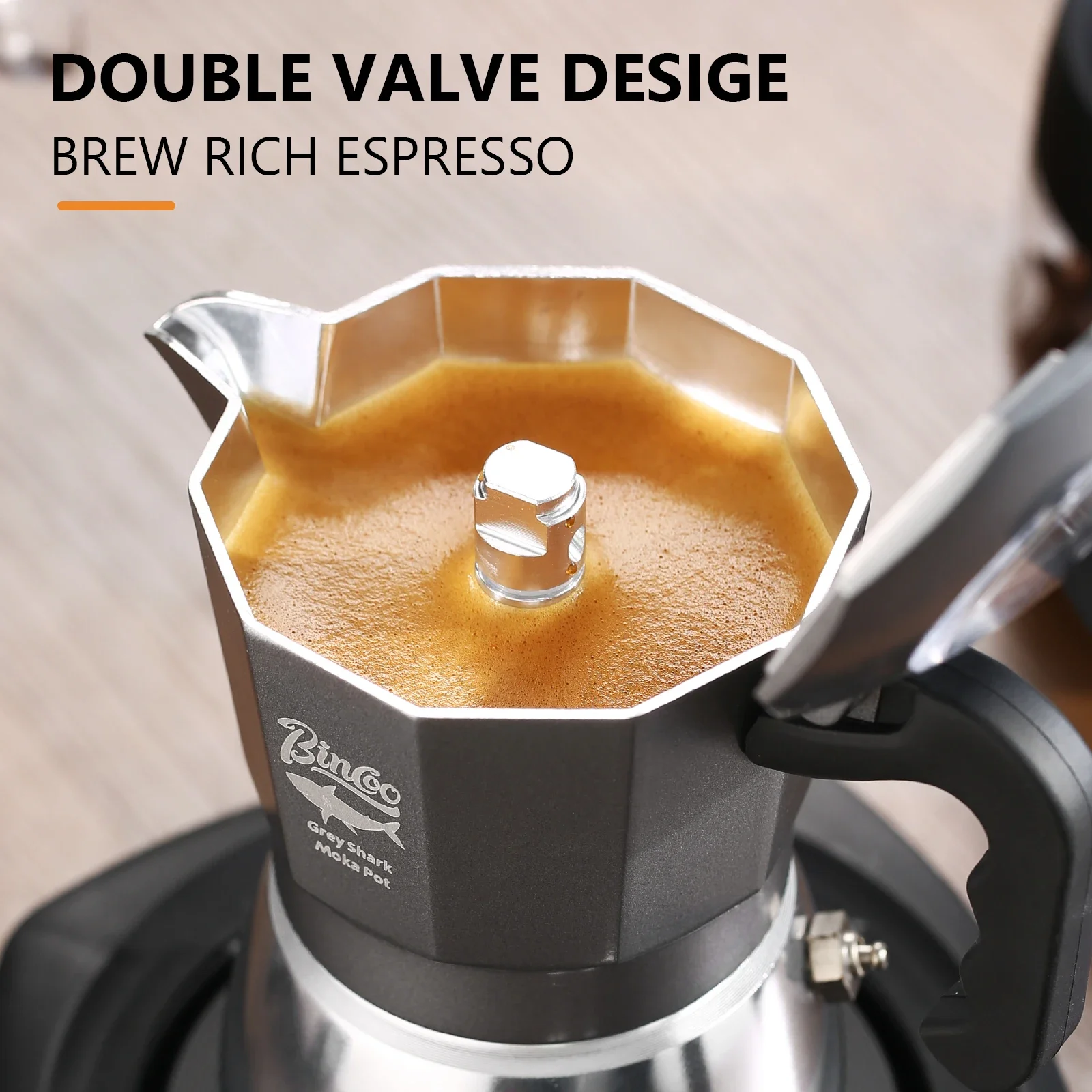 Bincoo 2 Cups Double Valve Mok - đánh giá và giá Coffee Equipment Tools