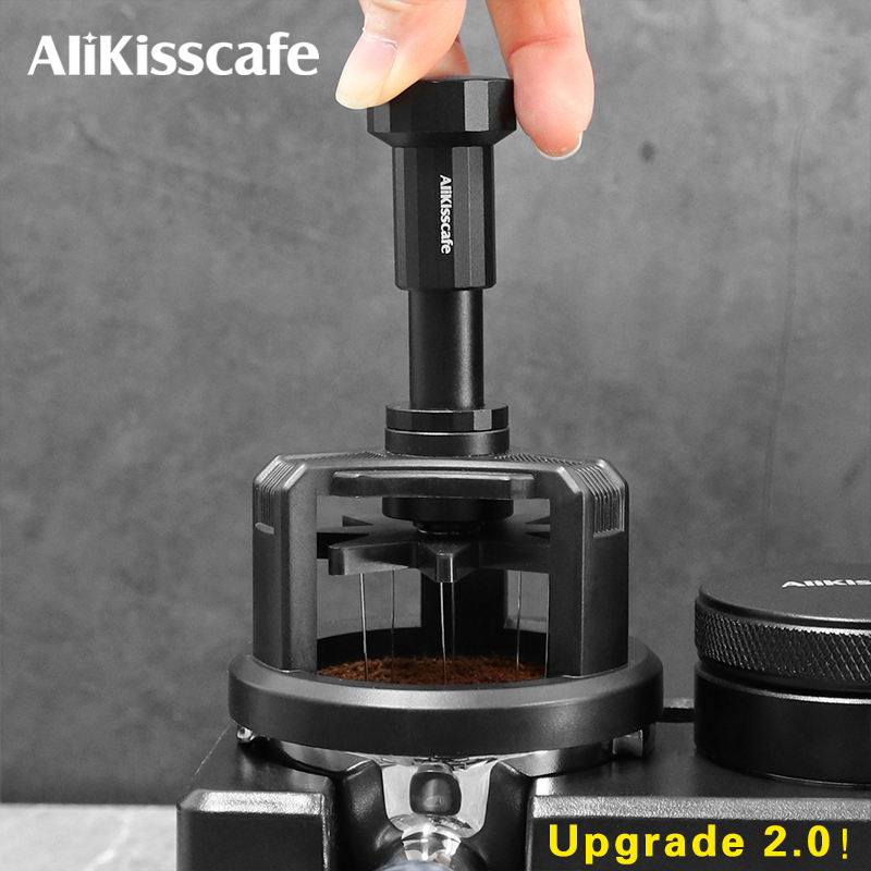 Alikisscafe WDT Tools Rotary C - đánh giá và giá Espresso Tamper Set