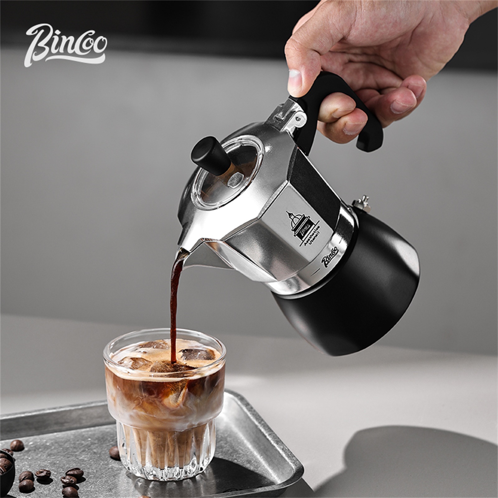 BINCOO Double Valve Moka Pot，E - đánh giá và giá Coffee Equipment Tools