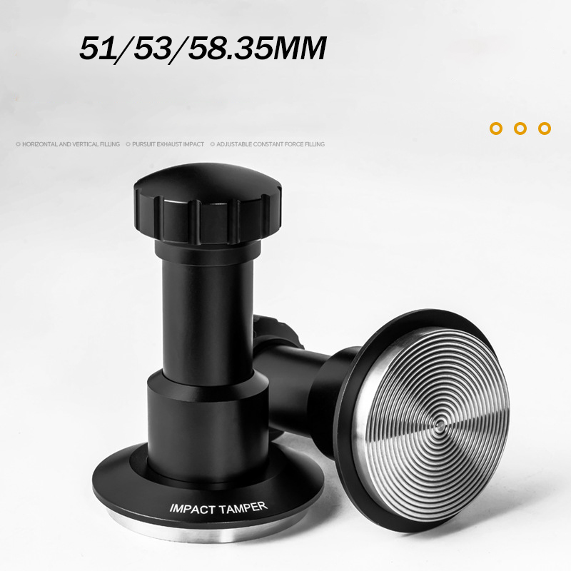 51/53/58mm Coffee Impact Tampe - đánh giá và giá Espresso Tamper Set