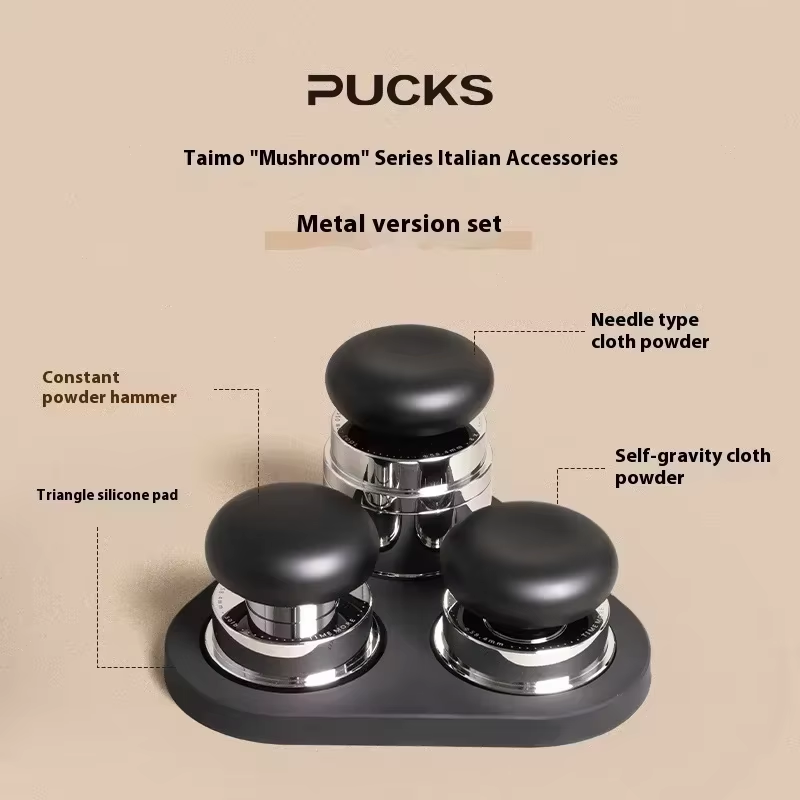 Timemore Mushroom Series Espre - đánh giá và giá Espresso Tamper Set