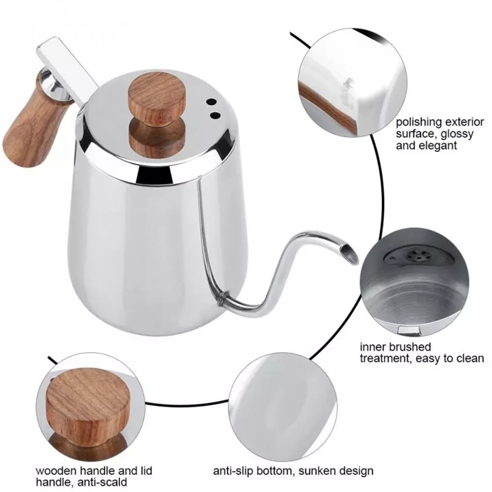 Nhỏ Giọt Ấm Siêu Tốc 350/600ML - đánh giá và giá Coffee Extraction Equipment