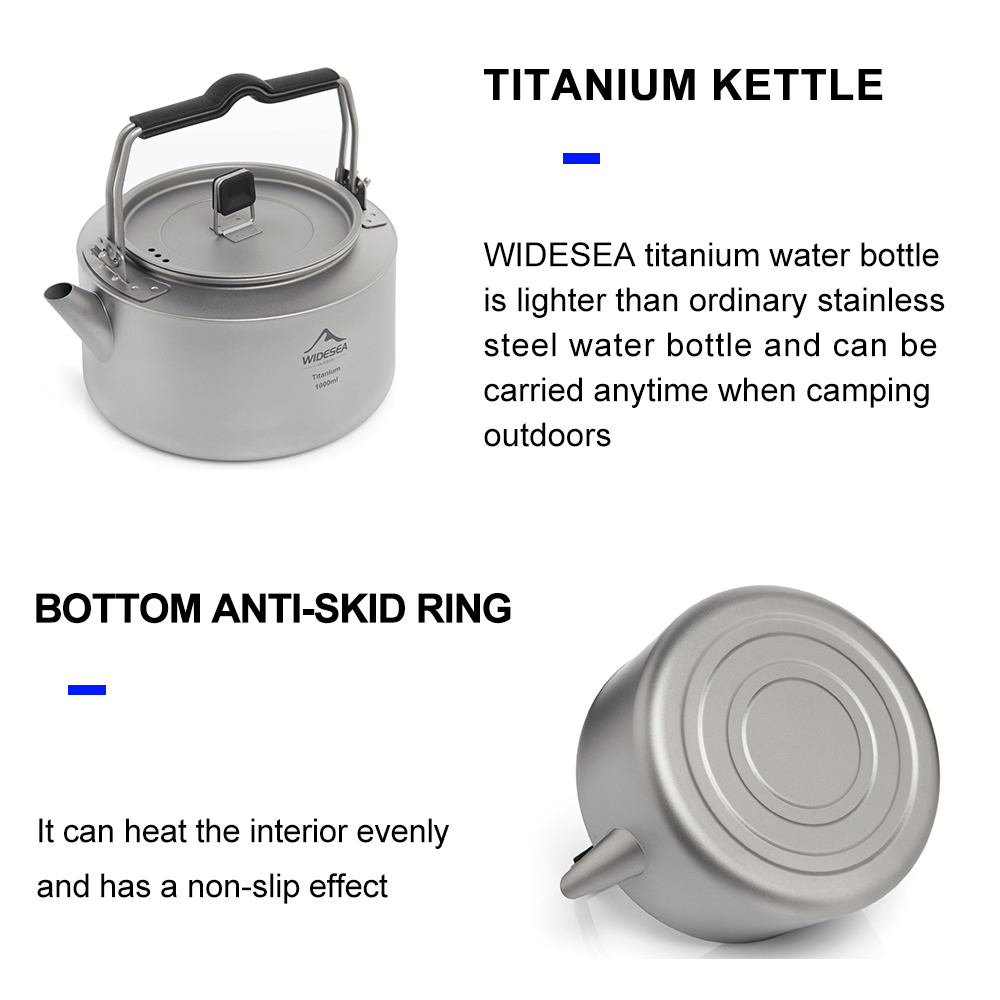 Widesea Cắm Trại Titan Ấm Siêu - đánh giá và giá Coffee Equipment And Supplies