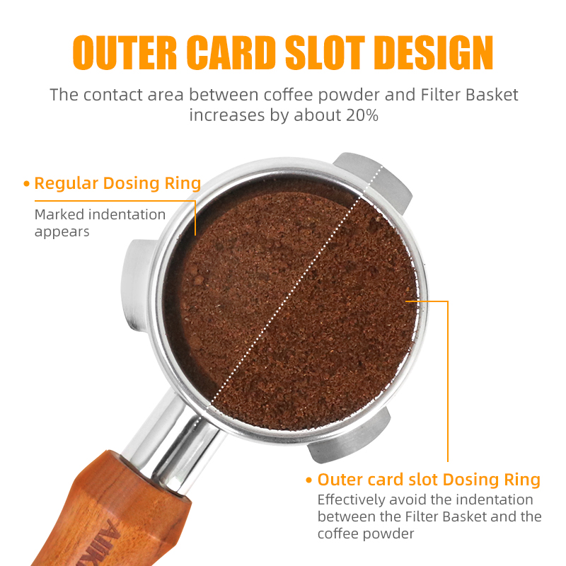 54mm Coffee Dosing Ring Stainl - đánh giá và giá Coffee Extraction Equipment