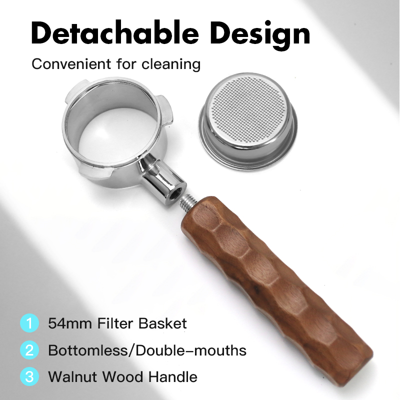 54mm Coffee Bottomless Portafi - đánh giá và giá Coffee Equipment Tools