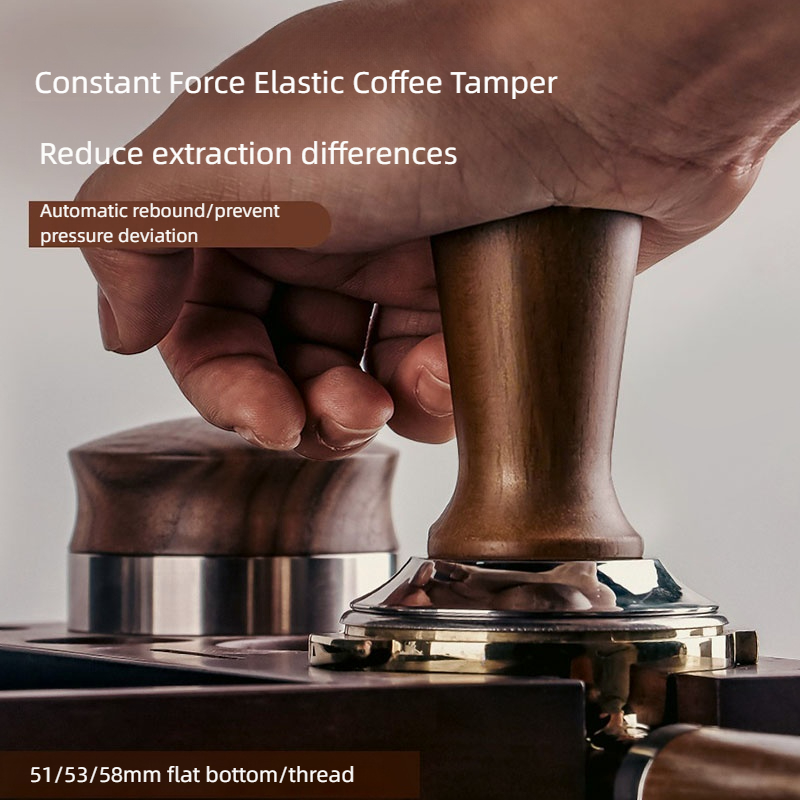 51mm 53mm 58mm Beech Wood Espr - đánh giá và giá Espresso Tamper Set