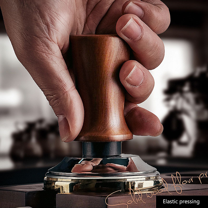 51mm 53mm 58mm Beech Wood Espr - đánh giá và giá Espresso Tamper Set